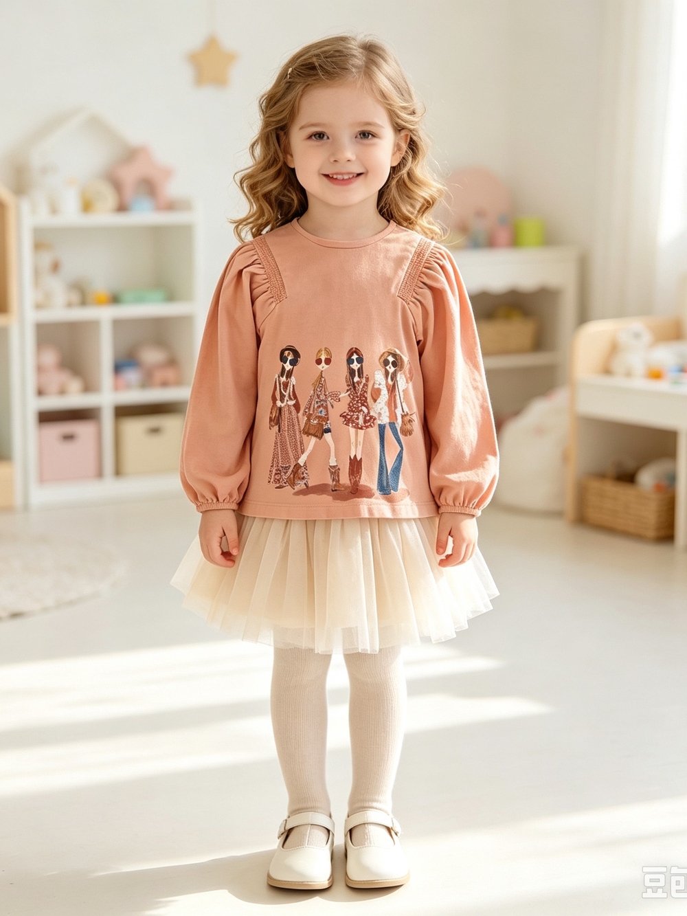 4/25 Mayoral Girl's Long Sleeve Top